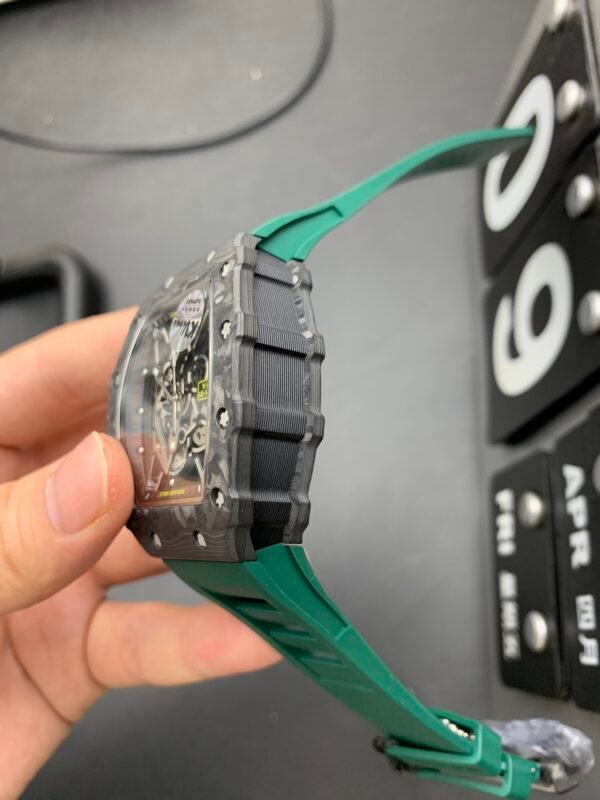 Richard Mille Carbon Fiber, High Imitation Top-level 1:1 Replicated Clone Wristwatch (Video Review and Actual Shooting) - Image 3