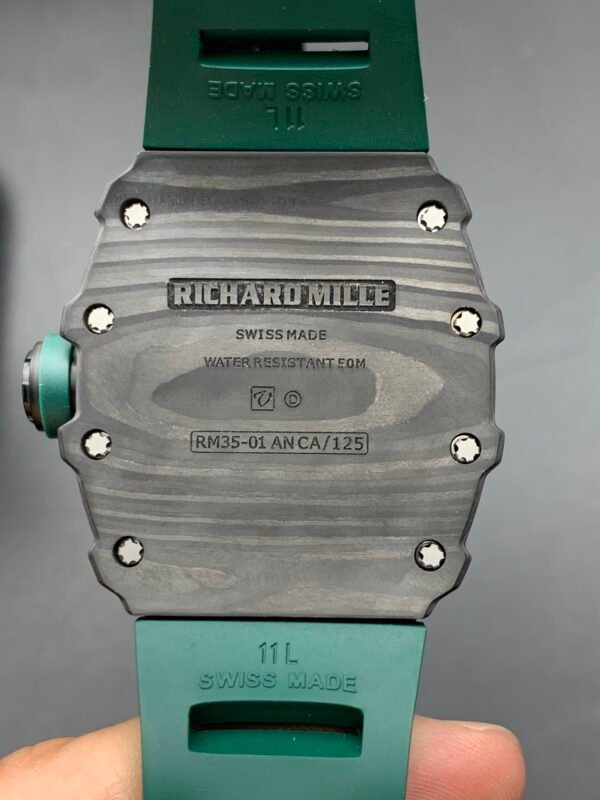Richard Mille Carbon Fiber, High Imitation Top-level 1:1 Replicated Clone Wristwatch (Video Review and Actual Shooting) - Image 5