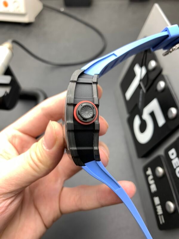 Richard Mille Carbon Fiber, High Imitation Top-level 1:1 Replicated Clone Wristwatch (Video Review and Actual Shooting) - Image 5