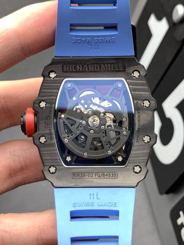 Richard Mille Carbon Fiber, High Imitation Top-level 1:1 Replicated Clone Wristwatch (Video Review and Actual Shooting) - Image 2