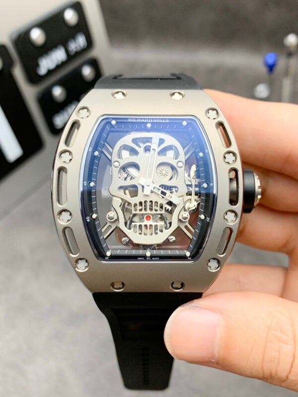 Richard Mille Skull, High Imitation Top-level 1:1 Replicated Clone Wristwatch (Video Review and Actual Shooting)