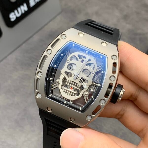 Richard Mille Skull, High Imitation Top-level 1:1 Replicated Clone Wristwatch (Video Review and Actual Shooting) - Image 5